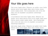 Monument Red PowerPoint Template text slide design